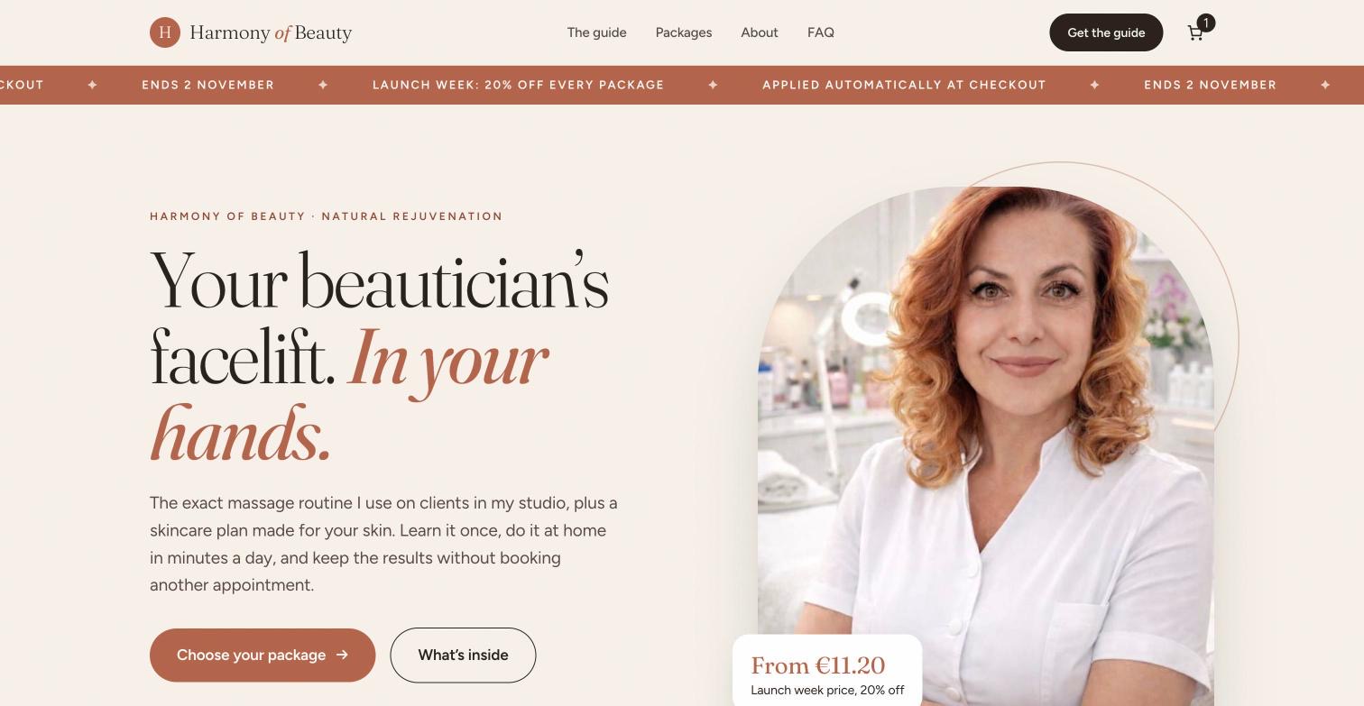Harmony of Beauty store
